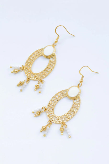 Boucles d’oreilles en acier inoxydable