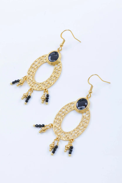 Boucles d’oreilles en acier inoxydable