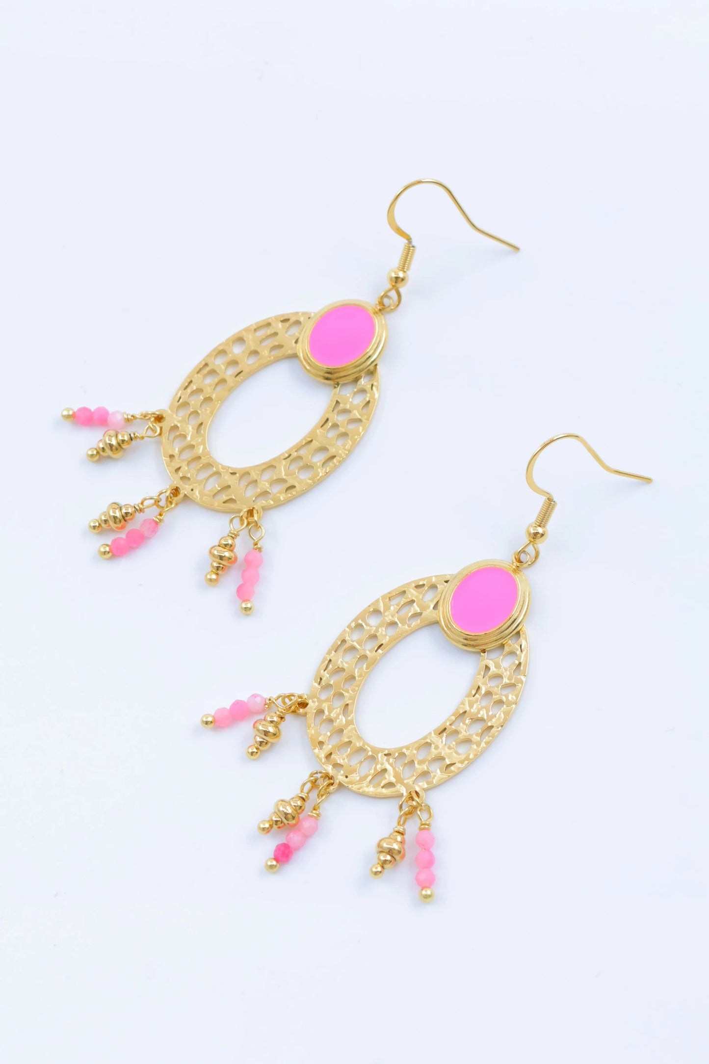 Boucles d’oreilles en acier inoxydable