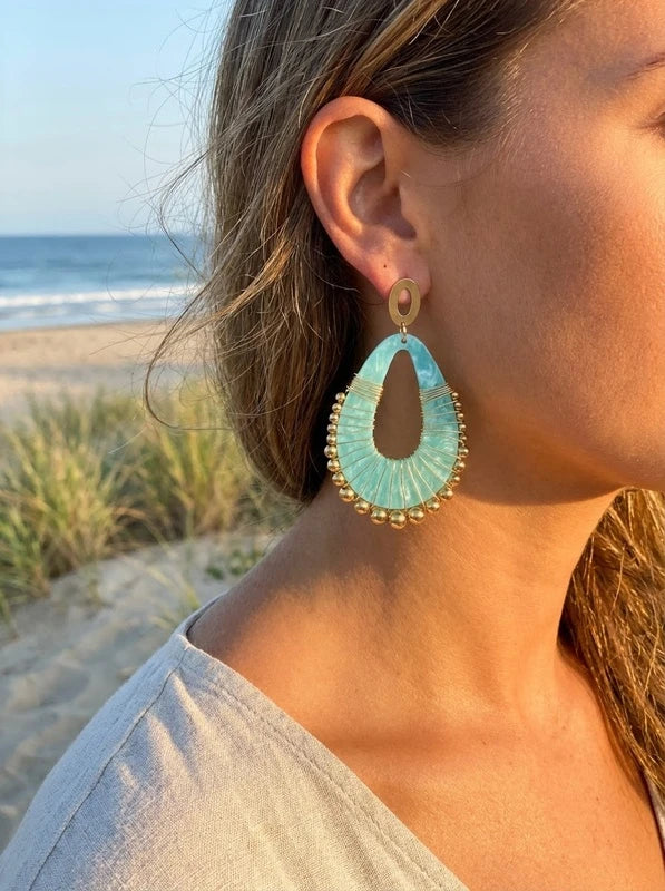 Boucles d’oreilles en acier inoxydable