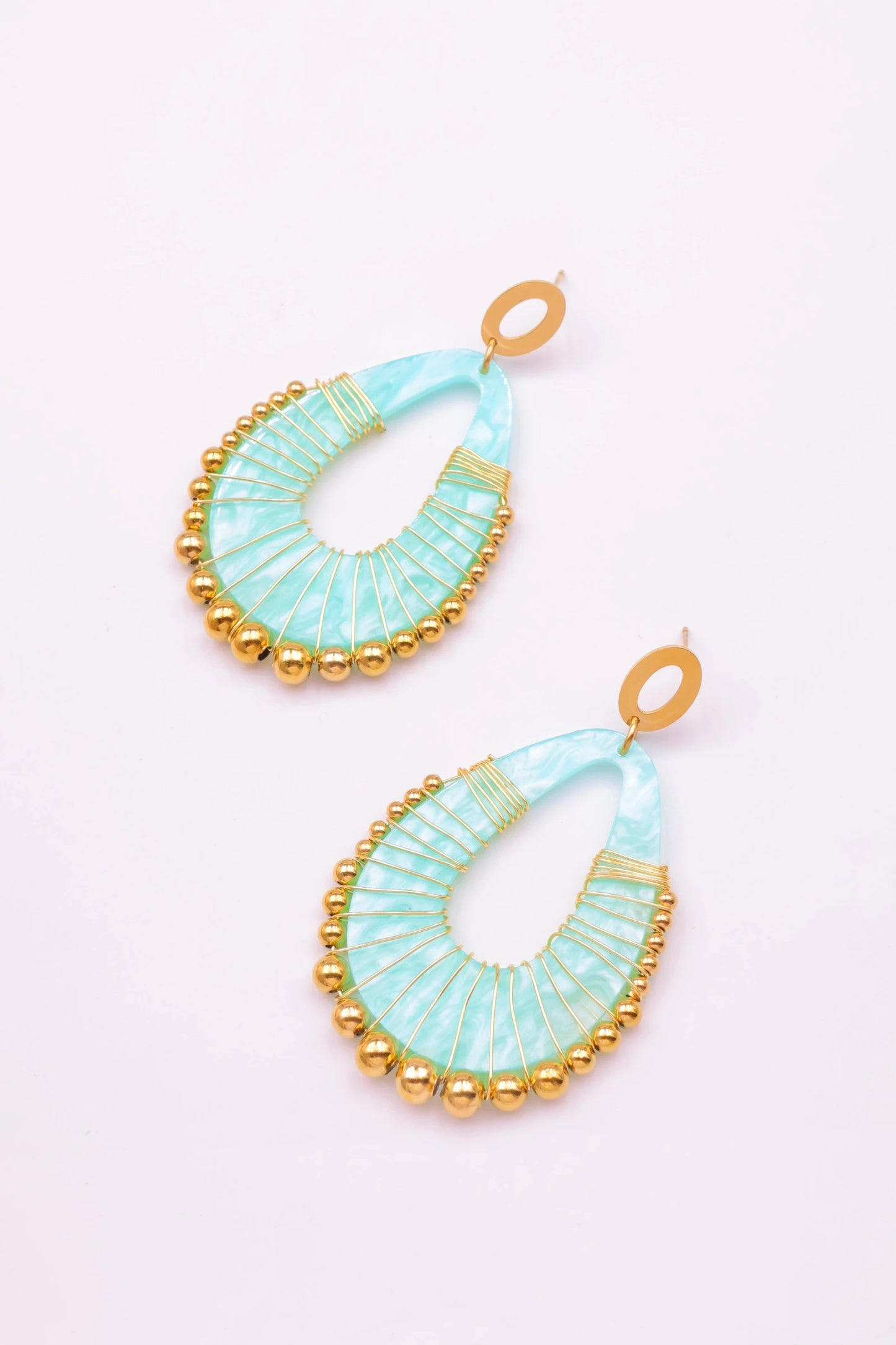 Boucles d’oreilles en acier inoxydable
