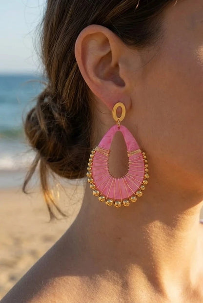 Boucles d’oreilles en acier inoxydable