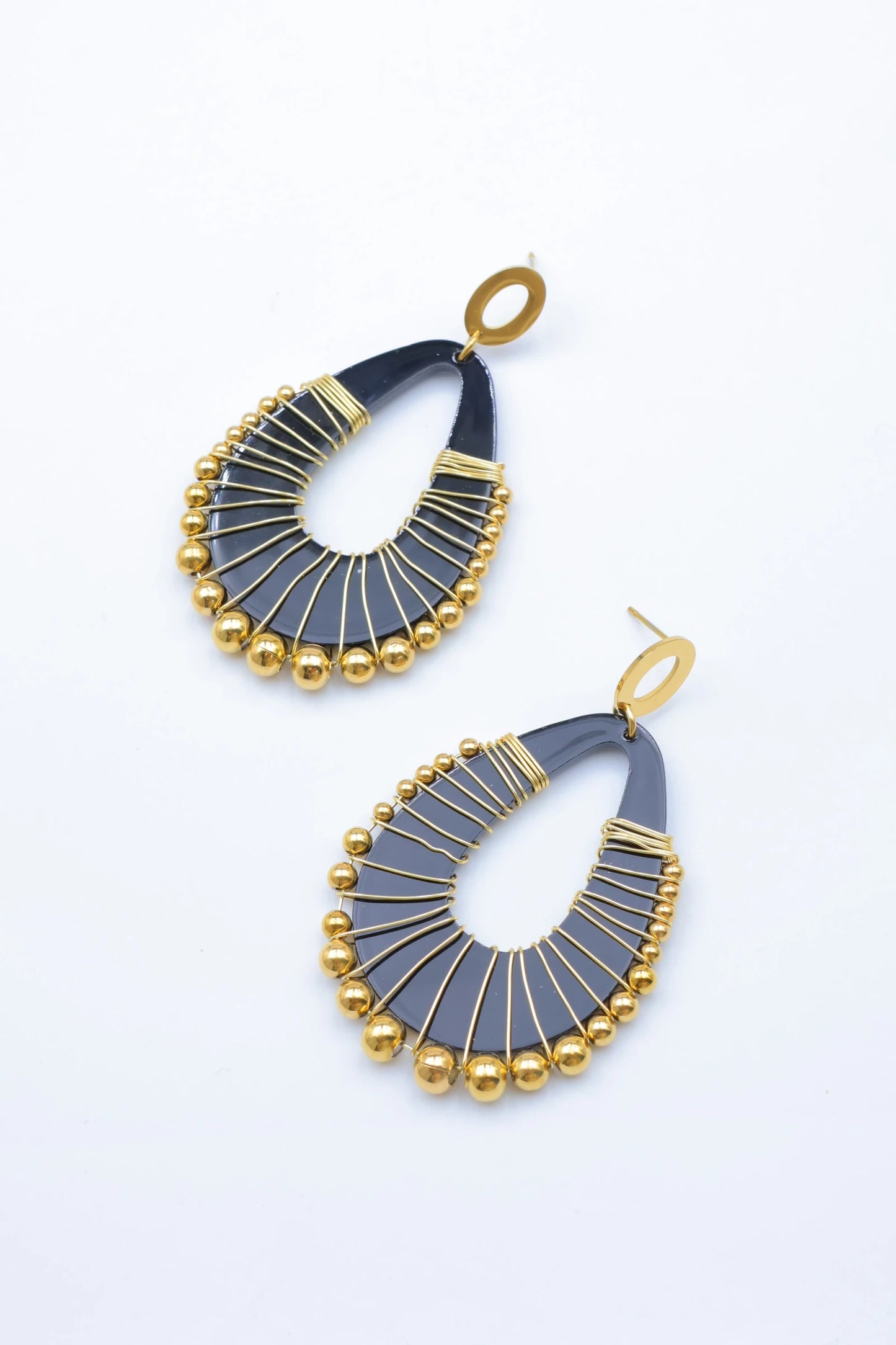Boucles d’oreilles en acier inoxydable