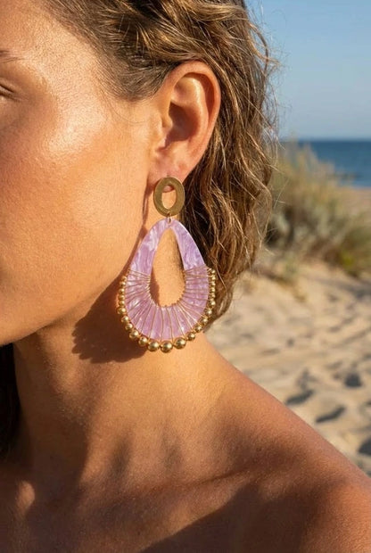 Boucles d’oreilles en acier inoxydable