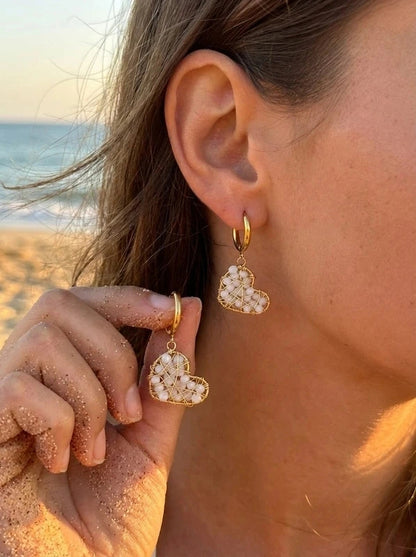 Boucles d’oreilles en acier inoxydable