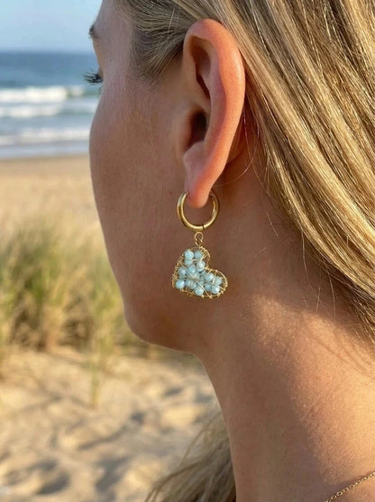 Boucles d’oreilles en acier inoxydable