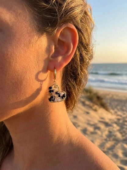 Boucles d’oreilles en acier inoxydable