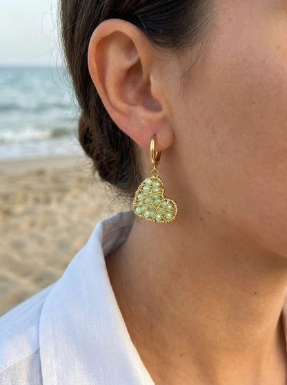 Boucles d’oreilles en acier inoxydable