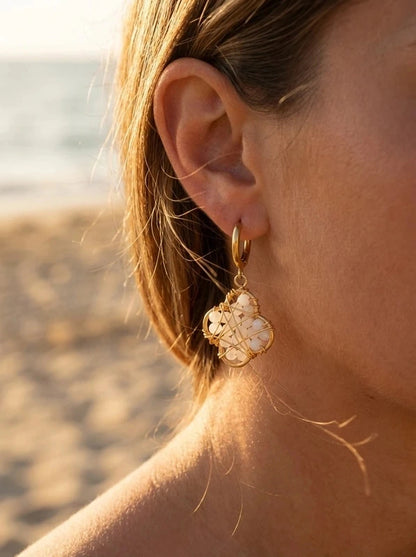 Boucles d’oreilles en acier inoxydable