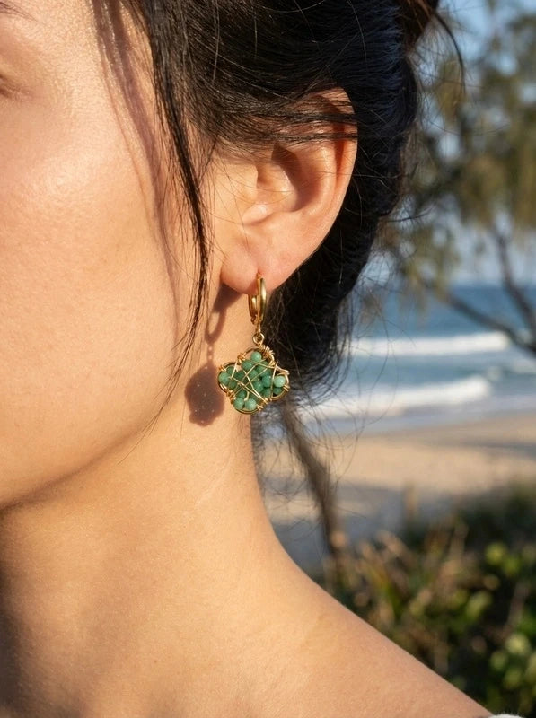 Boucles d’oreilles en acier inoxydable