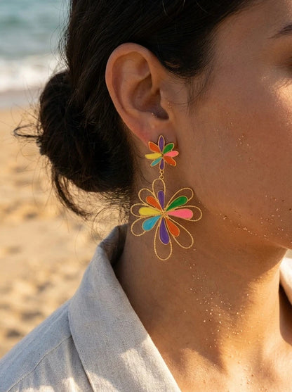 Boucles d’oreilles en acier inoxydable