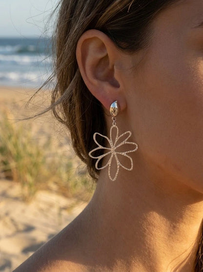 Boucles d’oreilles en acier inoxydable