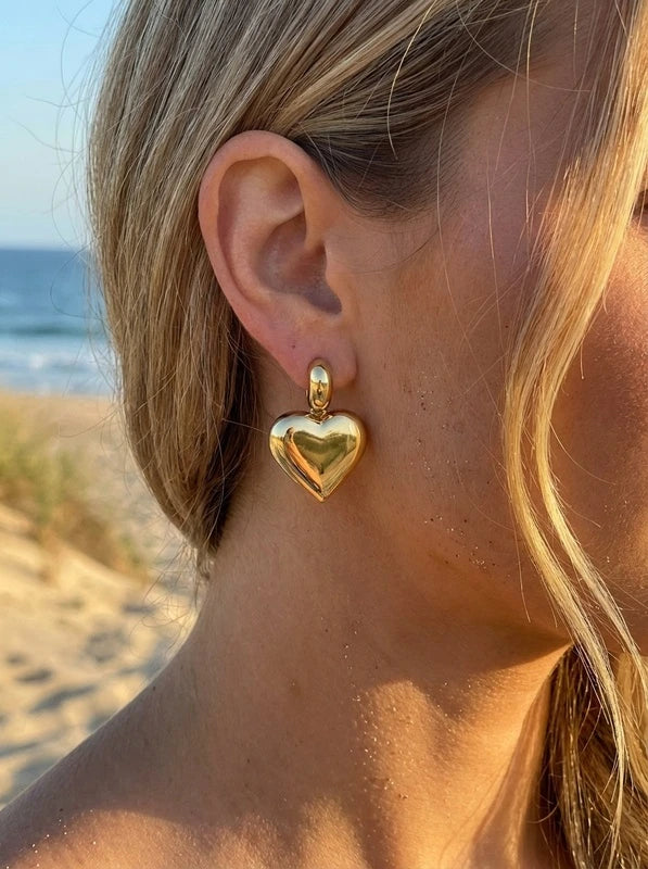 Boucles d’oreilles en acier inoxydable