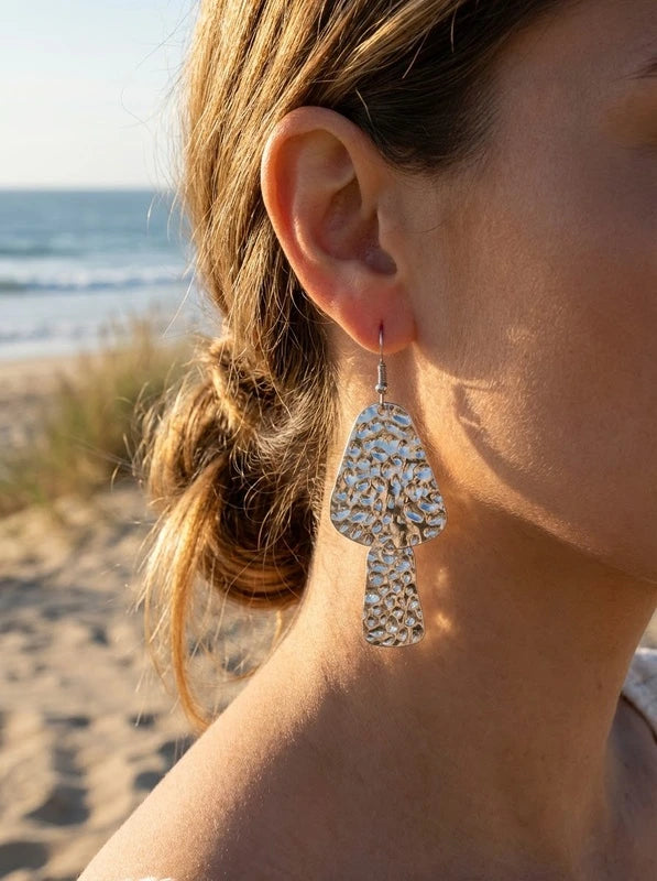 Boucles d’oreilles en acier inoxydable