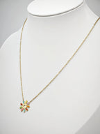Collier en acier inoxydable - MULTICOLORE
