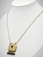 Collier en acier inoxydable - NOIR