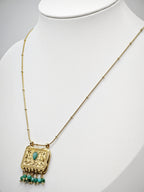 Collier en acier inoxydable - VERT