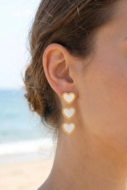 Boucles d’oreilles en acier inoxydable