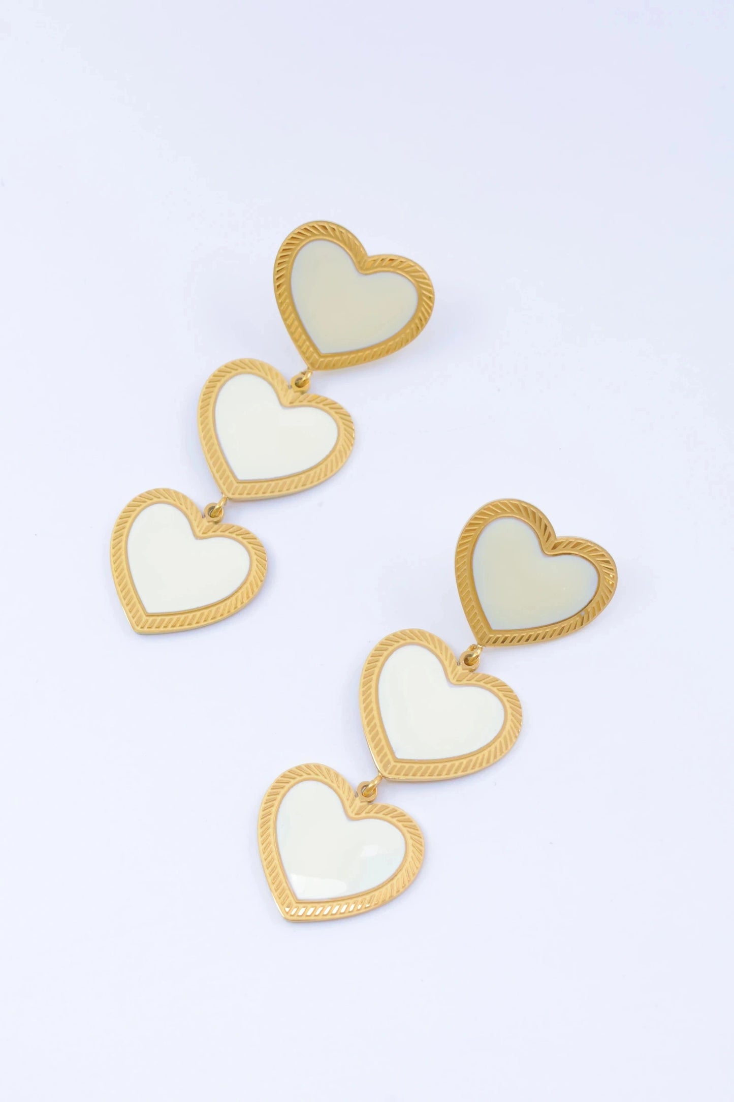 Boucles d’oreilles en acier inoxydable