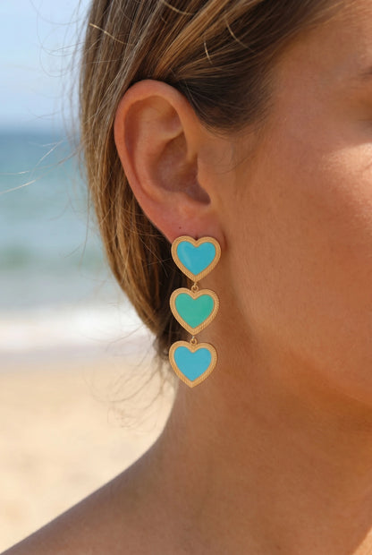 Boucles d’oreilles en acier inoxydable