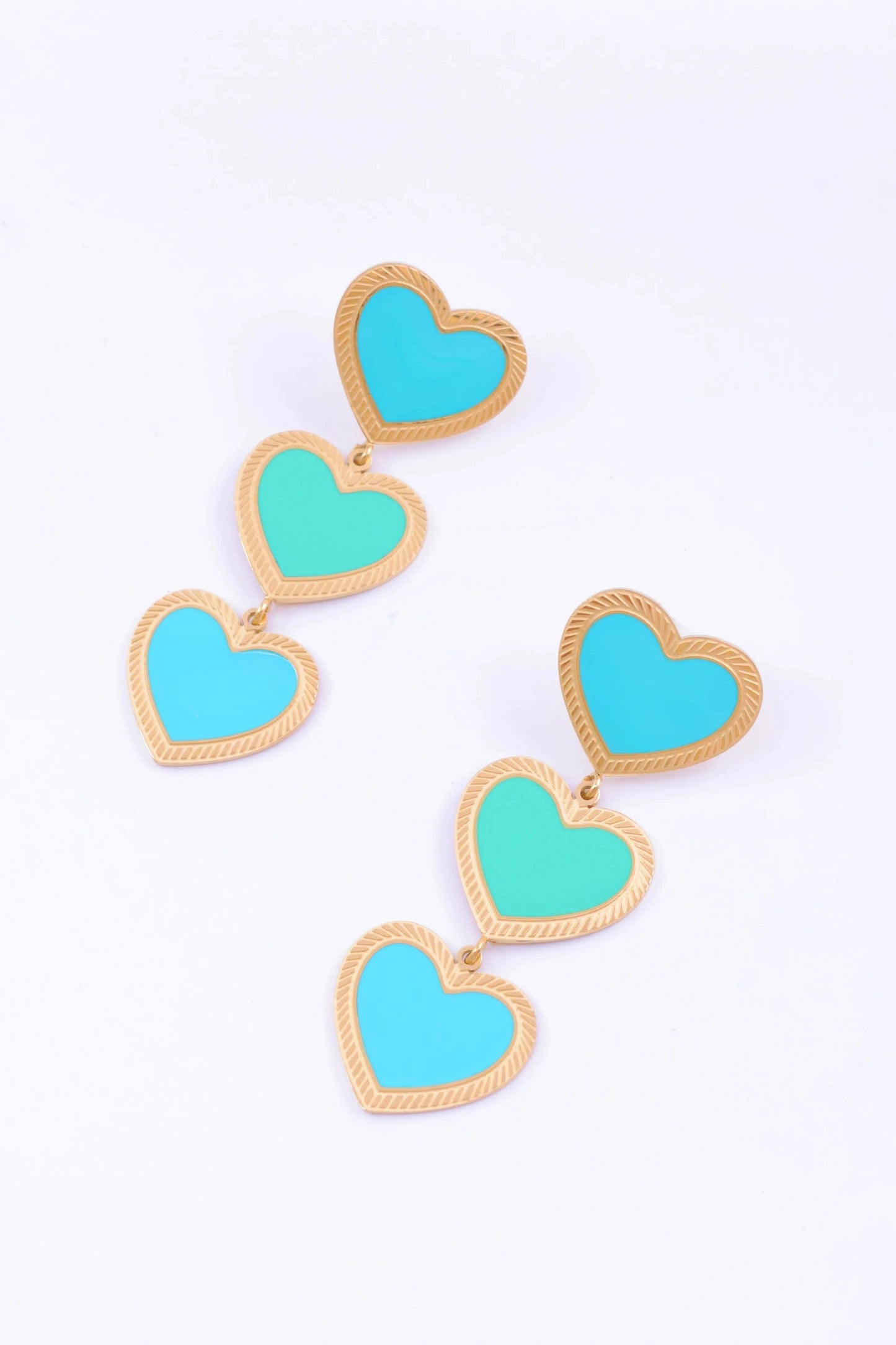 Boucles d’oreilles en acier inoxydable