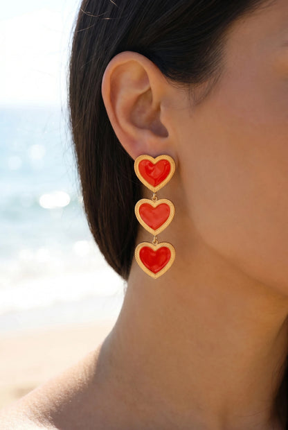 Boucles d’oreilles en acier inoxydable