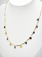 Collier en acier inoxydable - NOIR