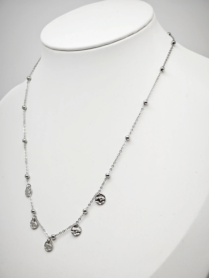 Collier en acier inoxydable - ARGENT