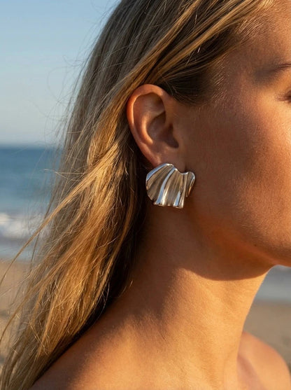 Boucles d’oreilles en acier inoxydable