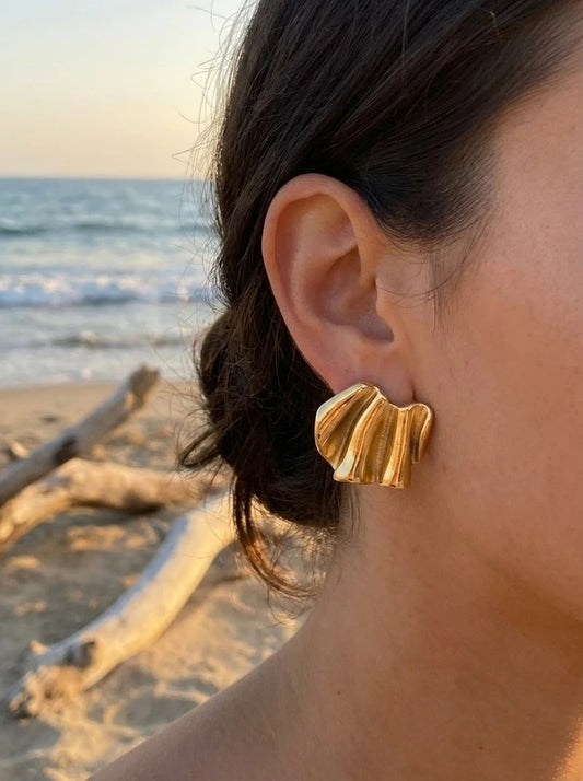 Boucles d’oreilles en acier inoxydable