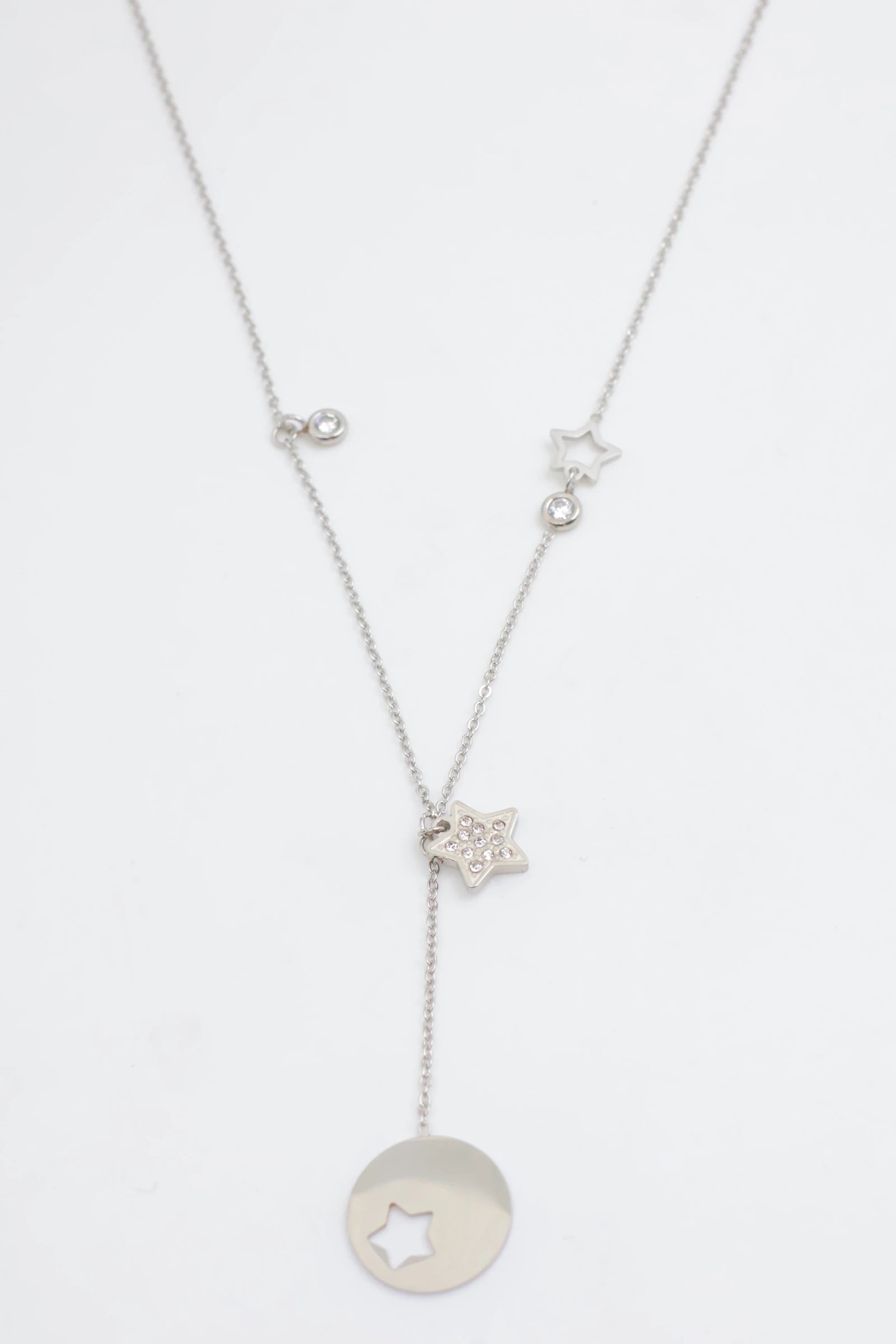 Collier en acier inoxydable - ARGENT