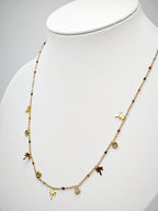 Collier en acier inoxydable - MULTICOLORE