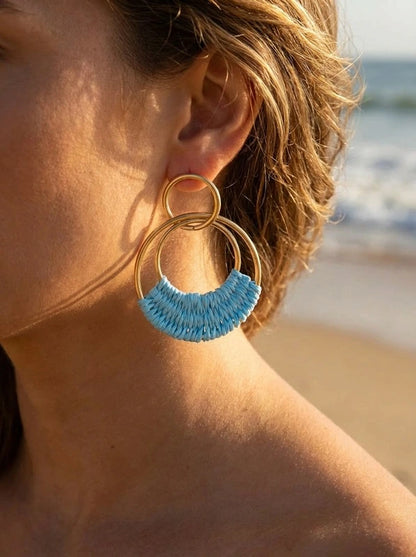 Boucles d’oreilles en acier inoxydable
