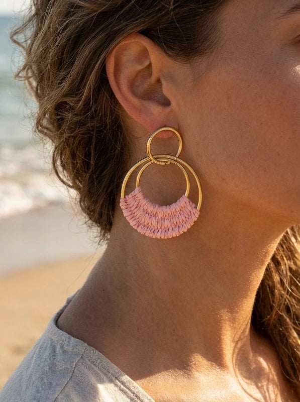 Boucles d’oreilles en acier inoxydable