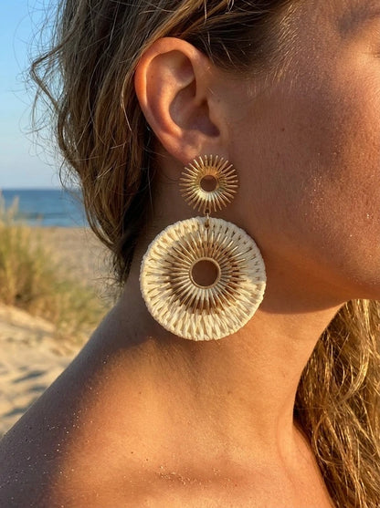 Boucles d’oreilles en acier inoxydable