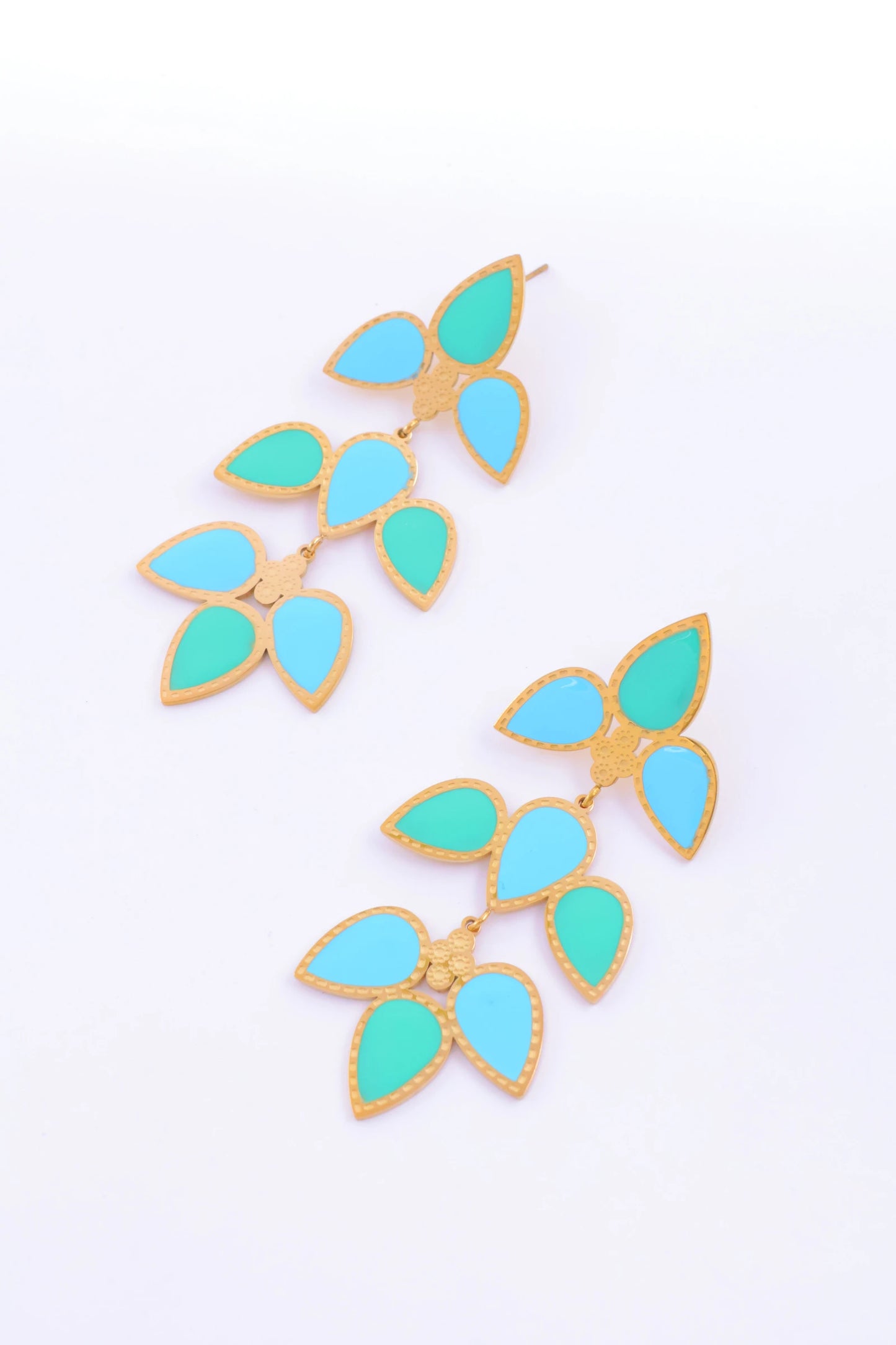 Boucles d’oreilles en acier inoxydable