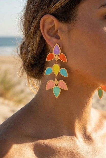 Boucles d’oreilles en acier inoxydable