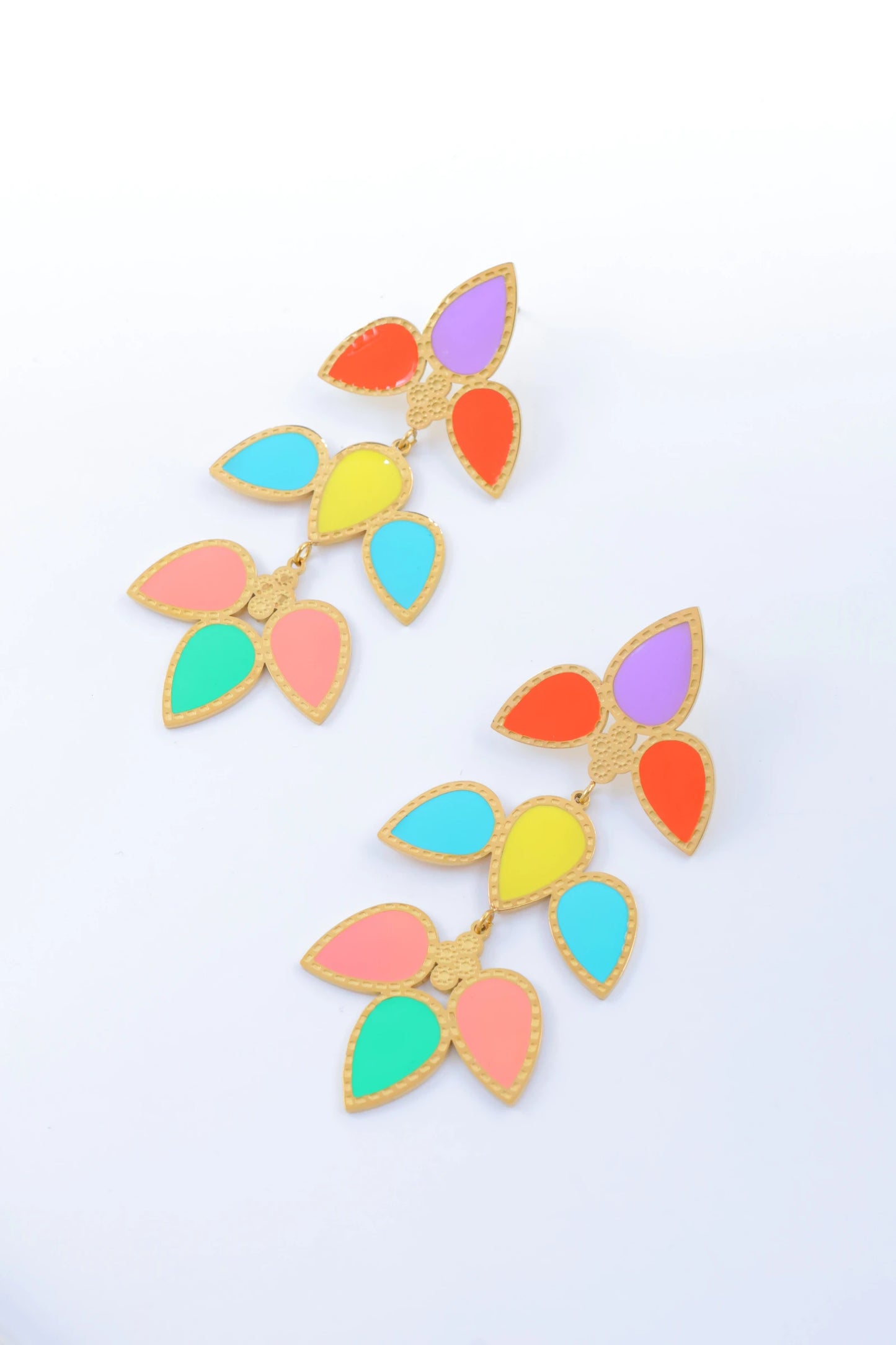 Boucles d’oreilles en acier inoxydable
