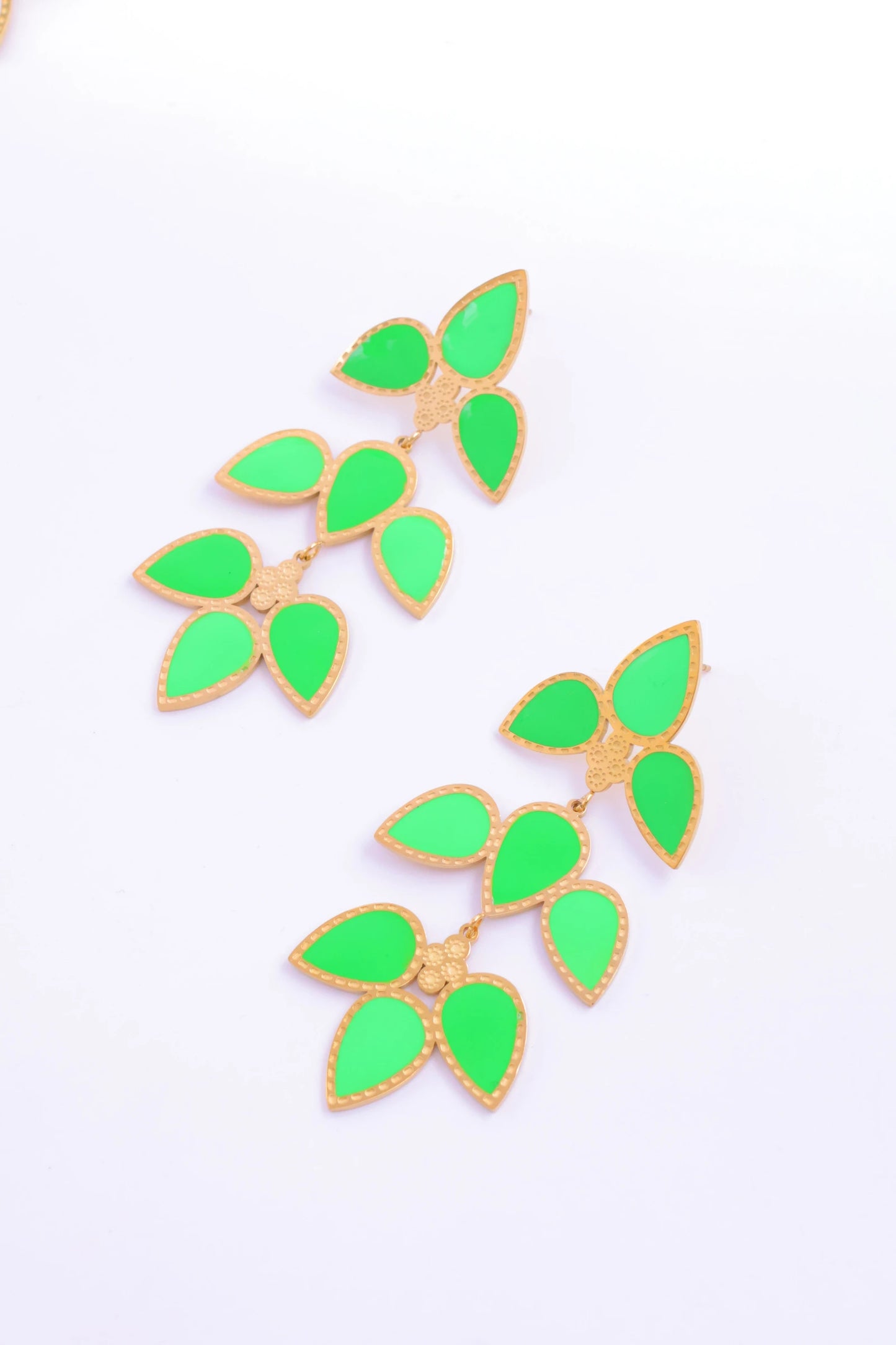 Boucles d’oreilles en acier inoxydable