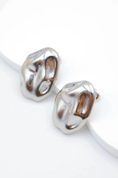 Boucles d’oreilles en acier inoxydable