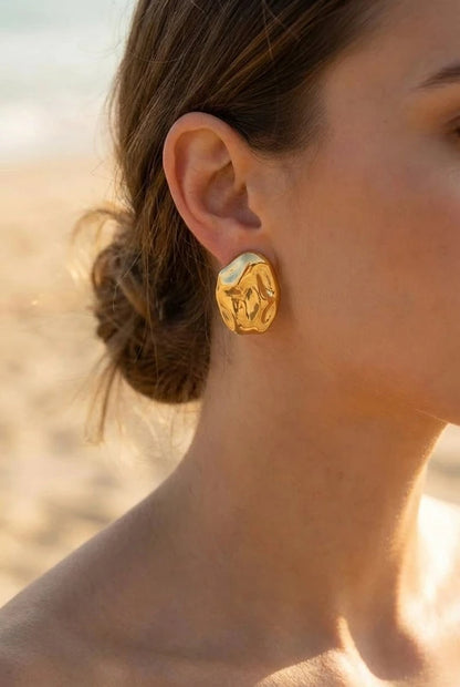 Boucles d’oreilles en acier inoxydable