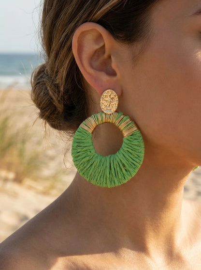 Boucles d’oreilles en acier inoxydable