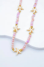 Collier avec motifs étoile de mer - VIOLET