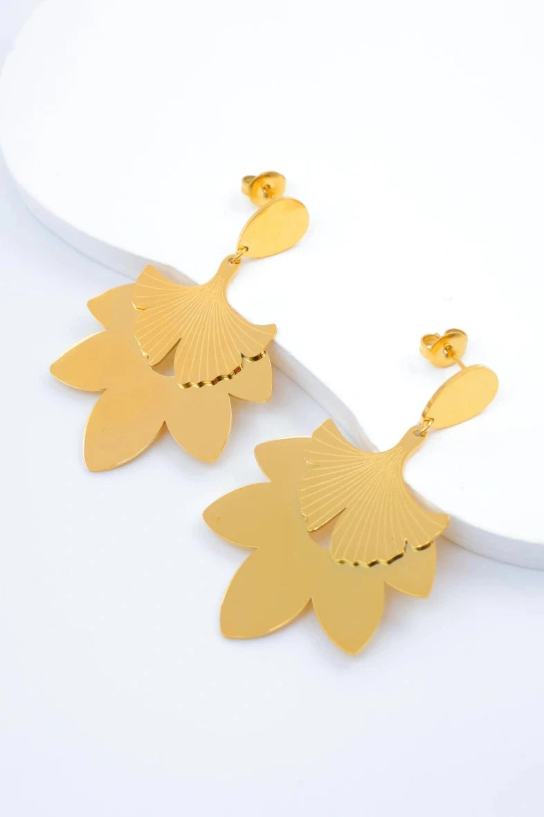 Boucles d’oreilles en acier inoxydable