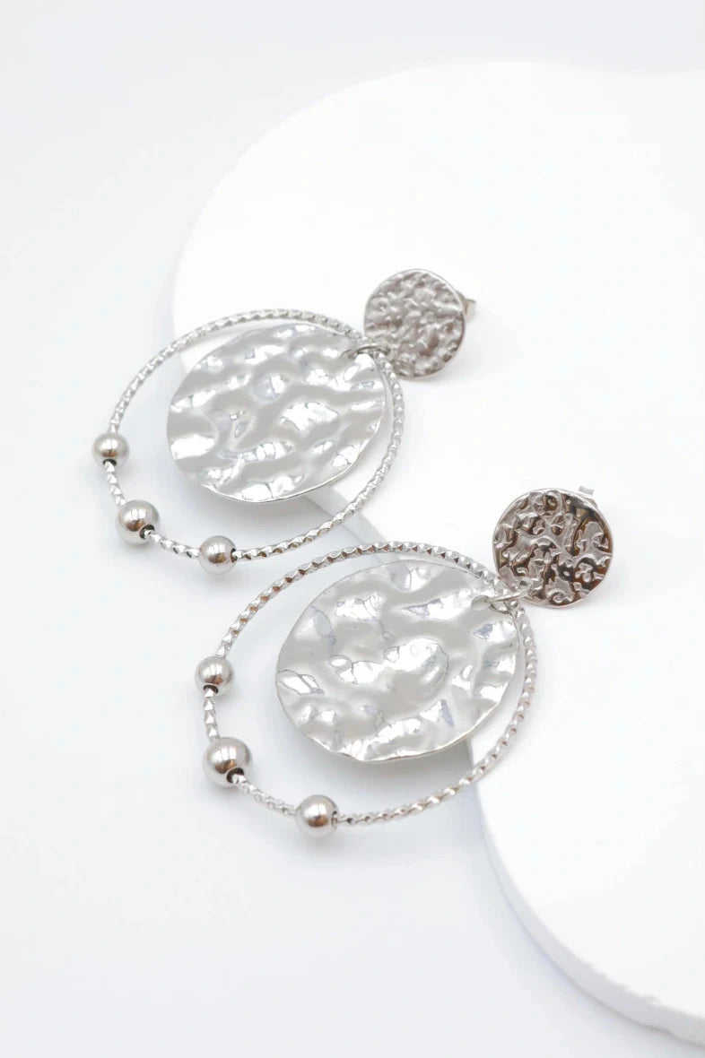 Boucles d’oreilles en acier inoxydable