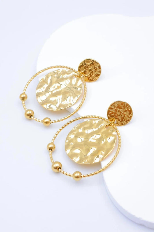 Boucles d’oreilles en acier inoxydable