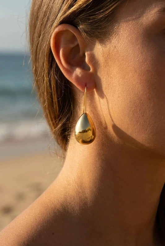 Boucles d’oreilles en acier inoxydable