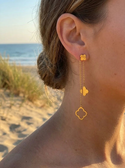 Boucles d’oreilles en acier inoxydable