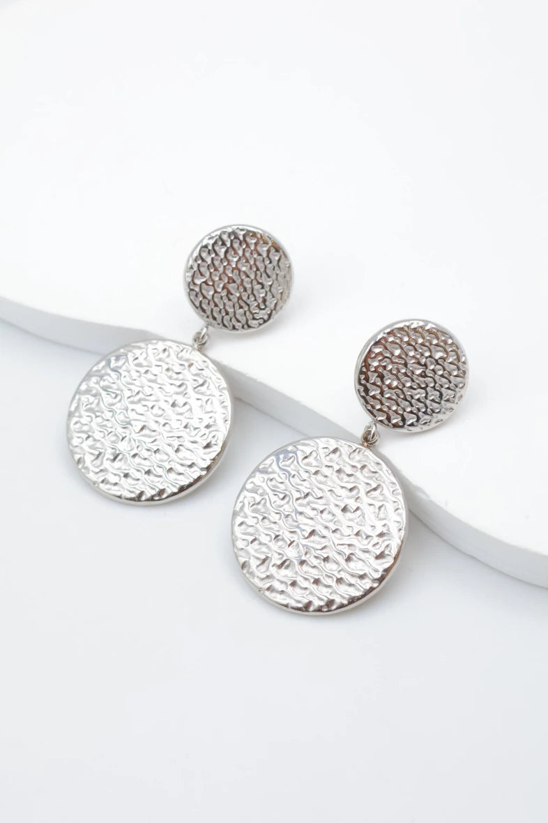 Boucles d’oreilles en acier inoxydable