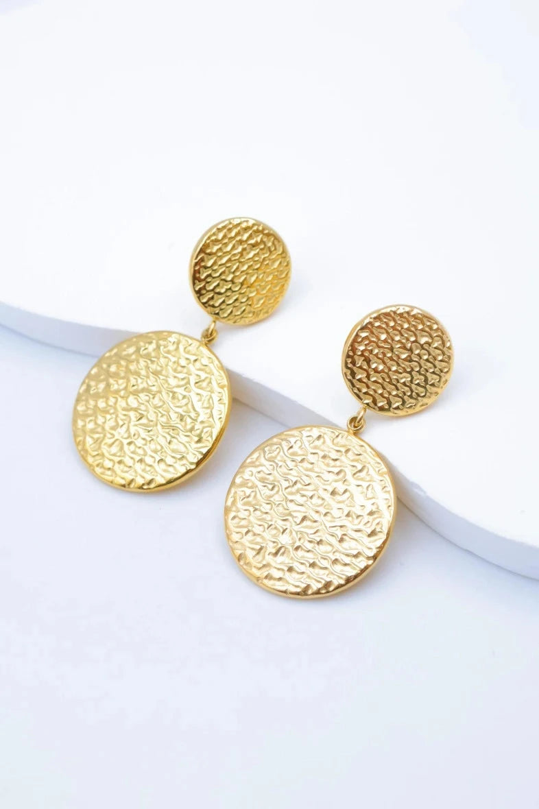 Boucles d’oreilles en acier inoxydable